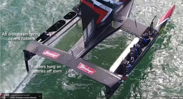 Capture vidéo d'Emirates Team New Zealand